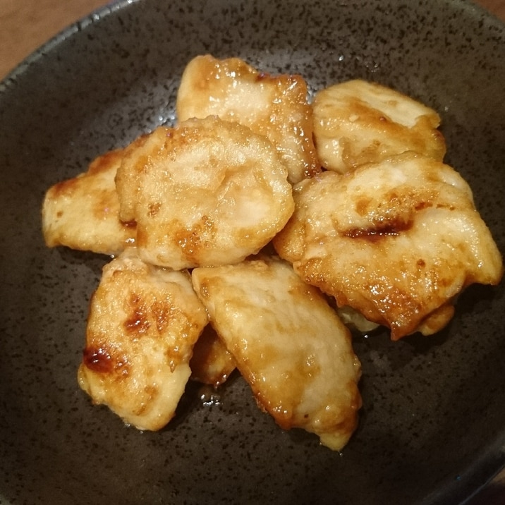 あと一品!お弁当にも!鶏むね肉のめんつゆマヨ焼き